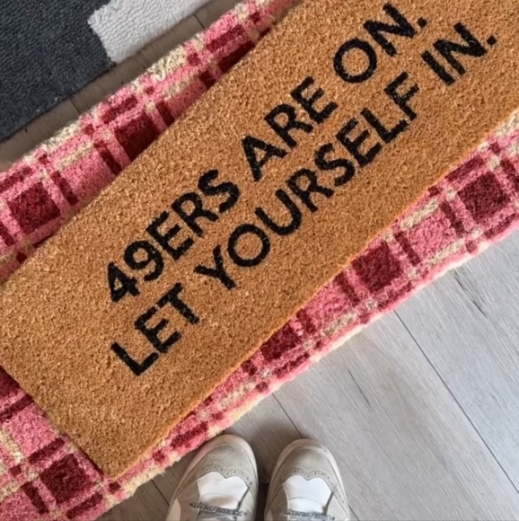 San Francisco 49ers Are On Door Mat - Picture 3 of 3